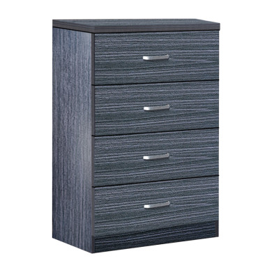 Συρταριέρα Killian  με 4 συρτάρια wenge 80x40x80εκ