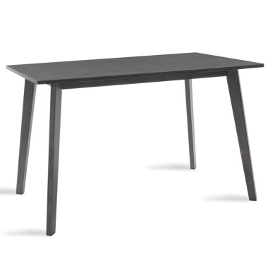 Τραπέζι Benson  MDF σε rustic grey απόχρωση 120x75x75εκ