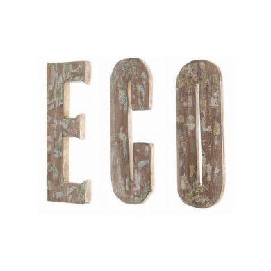 Λέξη ECO 30x10x2εκ.