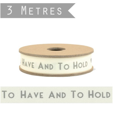 Κορδέλα 3μ. - To have and to hold