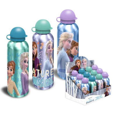 Παγούρι αλουμινίου Frozen 500ml - 3 ΤΕΜ