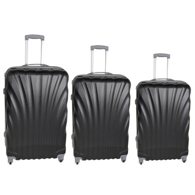 Βαλίτσες abs σετ=3τεμ 55x35x20cm 65x40x24cm 74x45x29cm 4teen4ty 40763 20-743