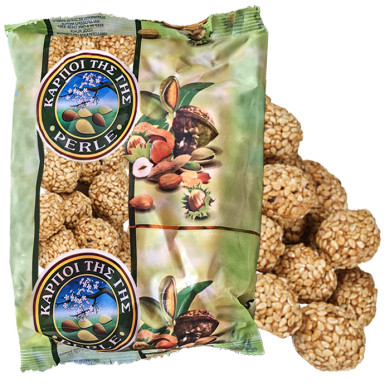 Καραμελωμένο Φουντούκι + Σησάμι 100g  Perle 24-52