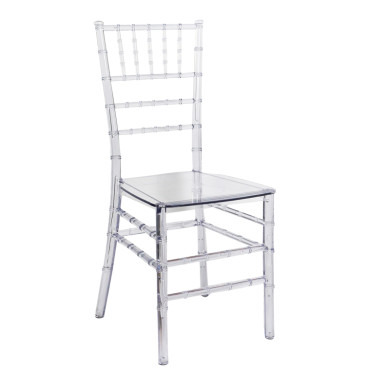 Καρέκλα Tiffany  διάφανο pc 38x38.5x88εκ