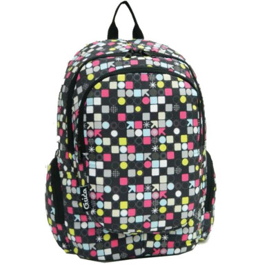 Bagtrotter τσάντα πλάτης Global circles 44x31x18εκ.