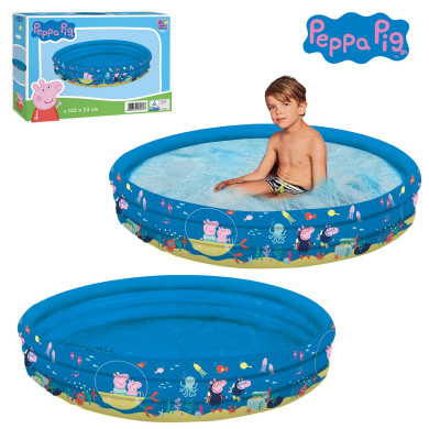 Πισίνα Φουσκωτή Peppa φ122cm ø122x23cm Peppa 16261 42-2751