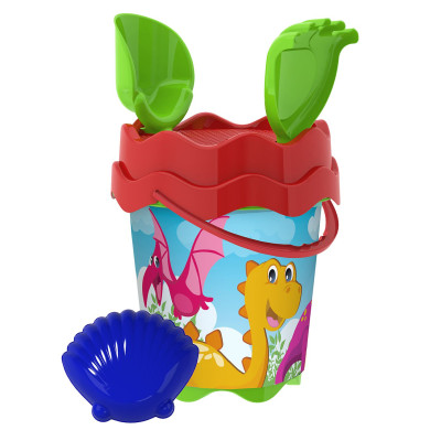 Κουβαδάκι Δεινοσαυράκι φ17cm σετ=5 τεμ Φ17cm SummerTiempo 622995 42-2975