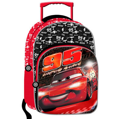 Τσάντα Τρόλευ Δημοτικού Cars 43x31x18cm Disney 50-2252