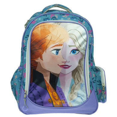 Τσάντα Δημοτικού Οβάλ Frozen 46x35x20cm Gim 341-68031 50-3259