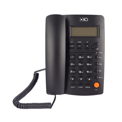 Ενσύρματο σταθερό τηλέφωνο - OHO-03 - 690033 - Black