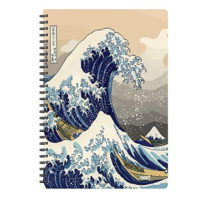 Next trends wave τετράδιο σπιράλ 3 θέματα 105 φύλλα 21x29εκ. - 3 ΤΕΜ