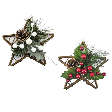 Άστρο Διακοσμητικό Μικρό 15cm Xmasfest 1131756 93-1736