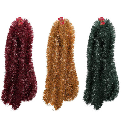 Γιρλάντα παλ Απόχρωση Tinsel ø:11cm Υ:2m Xmasfest 1132682 - 12 ΤΕΜ 93-2662