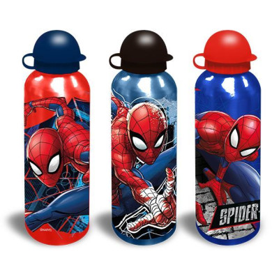 Παγούρι αλουμινίου Spiderman 500ml - 3 ΤΕΜ