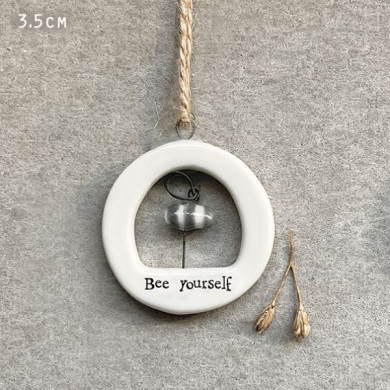 Πορσελάνινος κύκλος 3,5εκ. - Bee yourself