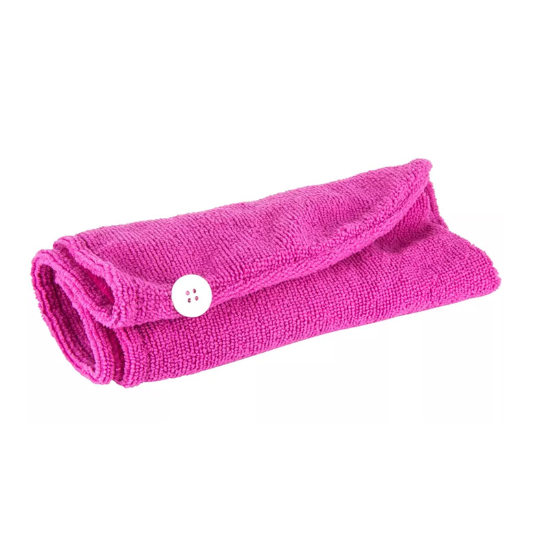 Πετσέτα για Γρήγορο Στέγνωμα Μαλλιών Χρώματος Ρόζ Cosmetic Club TX7202-Pink 797841